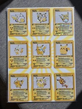 Pokemon cards pikachu d'occasion  Expédié en Belgium