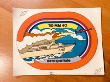 Autocollant aérospatiale tir d'occasion  Francheville