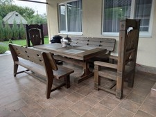 Eckbank gartenmöbel holz gebraucht kaufen  Schongau