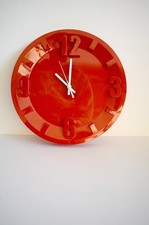 Guzzini clock red for sale  YORK