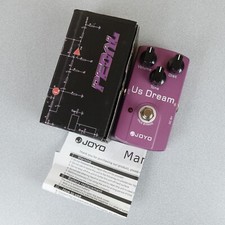 Pedal de efeitos de guitarra Joyo JF-34 US Dream Distortion True Bypass modulação comprar usado  Enviando para Brazil