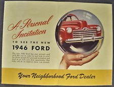 1946 ford invitation for sale  Olympia