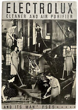 1937 ELECTROLUX LIMPADOR E PURIFICADOR DE AR E SEUS MUITOS USOS MANUAL ASPIRADOR LIVRO comprar usado  Enviando para Brazil