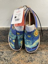 Tênis de caminhada feminino UIN de lona casual viagem noite estrelada tamanho 5 comprar usado  Enviando para Brazil