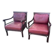 Pair palecek burgundy for sale  West Palm Beach