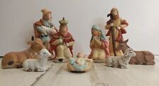Nativity 9pc set for sale  Saint Paul
