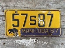 1964 manitoba license for sale  Thief River Falls