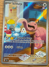 Schlurp pokemonkarte alt gebraucht kaufen  Berlin