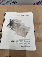 Cadex c7200 battery for sale  SLOUGH