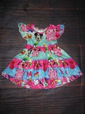 NOVO Vestido Sem Mangas Boutique Meninas Minnie Margarida Pateta comprar usado  Enviando para Brazil