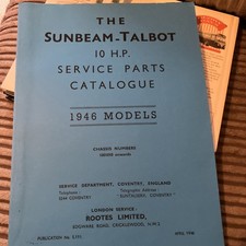 Sunbeam talbot h.p. for sale Sunbeam talbot h.p. for sale  DIDCOT