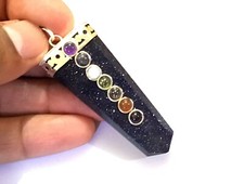 Pedra de ouro azul energia de cura pedra brilhante cobre 7 chakras pingente de energia pura comprar usado Pedra de ouro azul energia de cura pedra brilhante cobre 7 chakras pingente de energia pura comprar usado  Enviando para Brazil