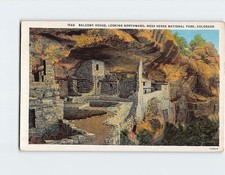 Cartão postal varanda casa olhando para o norte Mesa Verde National Park Colorado EUA comprar usado Cartão postal varanda casa olhando para o norte Mesa Verde National Park Colorado EUA comprar usado  Enviando para Brazil