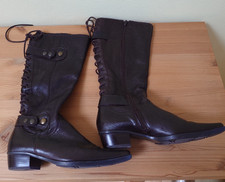 Stiefel lang braun gebraucht kaufen Stiefel lang braun gebraucht kaufen  Hamburg