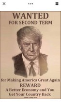 Tin sign donald for sale  Covington