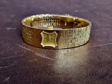 Relógio mecânico suíço GILLEX pulseira vintage folheada a ouro, usado comprar usado  Enviando para Brazil