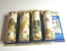 4 Papel de Parede Vintage Saara Safari Animal Borda Elefante Girafa Papagaio Novo em folha comprar usado  Enviando para Brazil