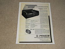 Pioneer turntable 1962 for sale  Olmsted Falls