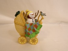 Usado, Lenox Lynn Bywaters "PACOTE DE NEVE" Bebê de Neve em Carrinho com Pássaros FIGURA comprar usado  Enviando para Brazil