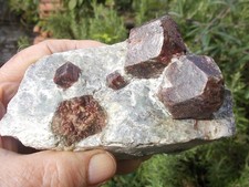 Minerali vet.c. almandino usato  Buggiano