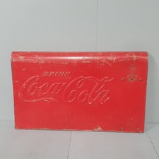 Vintage metal coca for sale  NEWARK