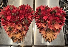 Pair heart shaped for sale  Chelsea