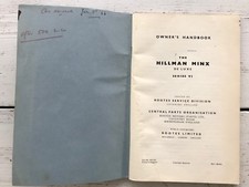 Hillman minx series for sale  CAMBRIDGE