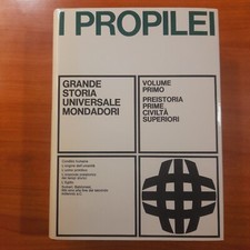 Propilei vol. preistoria usato  Diano San Pietro