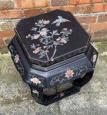 Antique black laquered for sale  HAVERFORDWEST