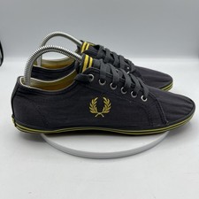 Tênis masculino Fred Perry B3176 lona azul marinho tamanho 7, usado comprar usado Tênis masculino Fred Perry B3176 lona azul marinho tamanho 7, usado comprar usado  Enviando para Brazil