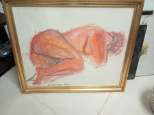 Tableau aquarelle ecole d'occasion  Dax