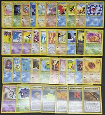 POKÉMON SET NEO REVELATION UNLIMITED COMUNI E NON COMUNI COMPLETO ITA PL/LP, usado comprar usado  Enviando para Brazil