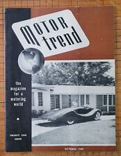 Motor trend 1949 for sale  Sacramento