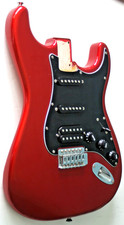Fender Squier Affinity Stratocaster Body Candy Apple vermelho carregado #2920 comprar usado  Enviando para Brazil