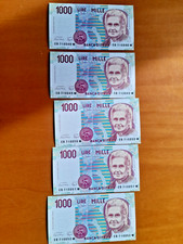 Banconote mille lire usato  Pisa
