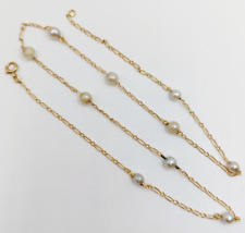 Chaine vintage 18k d'occasion  Paris II