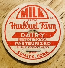 Milk bottle cap for sale  Southbridge