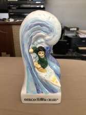 Vaso de cerâmica AMERICAN HAWAII CRUISES pendurar dez surfistas edição limitada 00818-02000, usado comprar usado  Enviando para Brazil