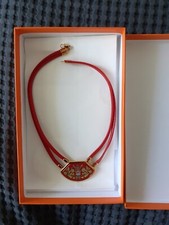 Hermes halsschmuck rot gebraucht kaufen  Hohenpeißenberg