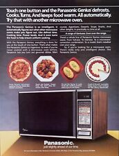 1985 Forno de Micro-ondas Panasonic Genius A Única Escolha Inteligente IMPRIMIR ANÚNCIO comprar usado  Enviando para Brazil