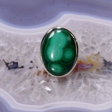 Malachit ring 925er gebraucht kaufen  Berlin