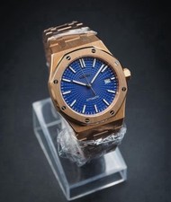 Seikmod Royal Style Blue Tapisserie Dial | Rose Gold | NH35 Aut | Sapphire  comprar usado  Enviando para Brazil