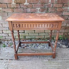 Vintage oak hall for sale  PLYMOUTH