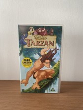 Tarzan vhs video for sale  ATTLEBOROUGH