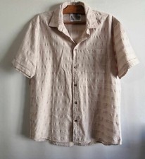 Chemisette beige coton d'occasion  Bourg-de-Thizy
