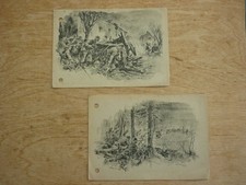 Alte feldpostkarten zeichnung gebraucht kaufen  Paderborn