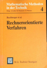 Rechnerorientierte verfahren m gebraucht kaufen  Koblenz