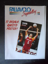 Poster pallavolo supervolley usato  Italia