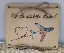 Holzkarte geschenkkarte reise gebraucht kaufen  Delmenhorst