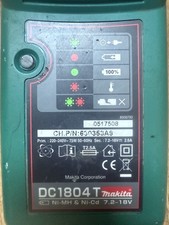 Makita dc1804t 7.2v for sale  COVENTRY